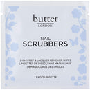 butter LONDON Nail Scrubbers 2-in-1 Prep & Lacquer Remover Wipes, 10 Count butter LONDON
