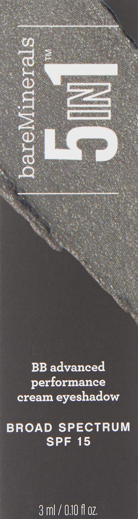 bareMinerals 5-in-1 BB Advanced Performance Cream Eyeshadow, Smoky Espresso, 0.1 Fluid Ounce bareMinerals