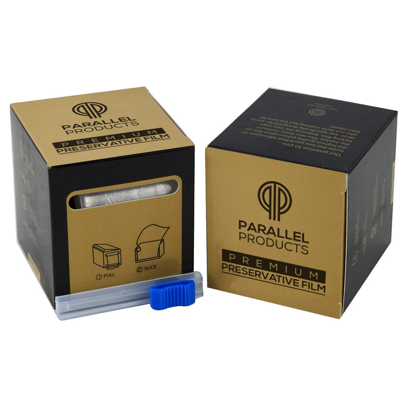 Parallel Products – (2 Pack) Premium Preservative Film - Plastic Wrap For Tattoos & Microblading – Professional Width – Cosmetic Grade – BPA Free – 300 Meters per Box PARALLEL PRODUCTS
