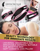 Reusable Face Slimming Strap Double Chin Reducer V Line Mask Chin Up Patch Chin Mask V Up Contour Tightening Firming Face Lift Tape Neck Bandage V-Line Lifting Patches V Shaped Belt SWISSÖKOLAB Store