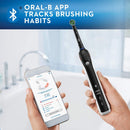 Oral-B 3000 Smartseries Electric Toothbrush with Bluetooth Connectivity, Black Edition, Powered by Braun with 3 3D White Replacement Brush Heads Oral-B Store