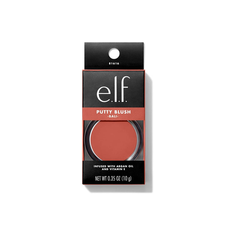 e.l.f. Cosmetics Putty Blush, Velvety & Lightweight, Highly Pigmented, Bali, 0.35 Oz (9.9g), 0.35 ounces e.l.f.