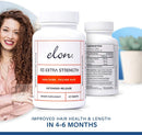 Elon R3 Extra Strength for Hair Growth - Supplements for Women to Grow Thicker, Fuller Hair, Advanced Formula with 5000 mcg Biotin Per Serving & Collagen, 60 Count (Pack of 3) Infinity Warehouse