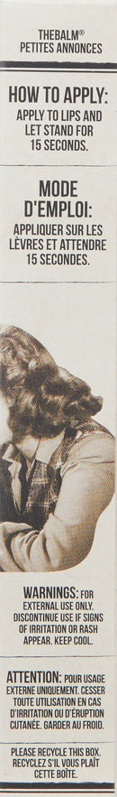 theBalm Meet Matt(e) Hughes Long Lasting Liquid Lipstick theBalm