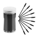 Cuttte 100pcs Disposable Mascara Brushes Wands with Container, Eyelash Brush Spoolie Brushes for Eyelash Extensions and Mascara Use Cuttte Store