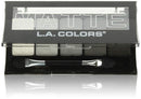 L.A. COLORS 5 Color Matte Eyeshadow, Black Lace, 0.08 Oz L.A. COLORS