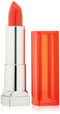 Maybelline New York Color Sensational Vivids Lipcolor, Vibrant Mandarin, 0.15 Ounce Maybelline New York