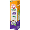 ARM & HAMMER Essentials Healthy Teeth & Gums Fluoride Toothpaste-4 Pack of 4.3oz Tubes, Crisp Mint- 100% Natural Baking Soda- Fluoride Toothpaste Arm & Hammer Store