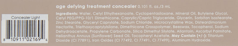 Osmosis Skincare Age Defying Treatment Concealer Stick, Light Osmosis Skincare