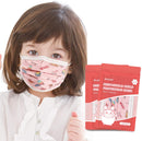 Kids face mask for Girls 50pcs Disposable Child Face Mask Wudida