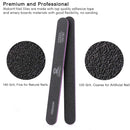 Makartt Nail File 100 180 Grit Emery Boards for Nails 10pcs Nail Files Professional Washable Doubled Sides Nail File Kit for Manicure Pedicure Natural Acrylic Nails Coarse Nail File for DIY Salon Use Makartt