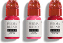 Perma Blend Luxe - Rose Lip Set - 3 Count (0.5 oz Each) Infinity Warehouse