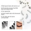 Ardell False Eyelashes 3D Faux Mink 860, 4 pairs Ardell