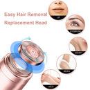 Don't Fit Gen2, Only for gen1 Facial Hair Remover Replacement Heads, Only for Gen1 Finishing Touch Flawless Hair Remover As Seen On TV, 18K Gold-Plated Rose Gold, 6 Count ceooe
