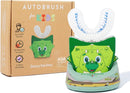 autobrush Kids Electric Toothbrush – Only ADA Accepted U-Shaped Toothbrush, Clinically Proven Up to 5.1X Better Cleaning, 30 Seconds, Full-Mouth 360 Coverage, LED Lights, Music, Ages 6-8, Hippo Infinity Warehouse