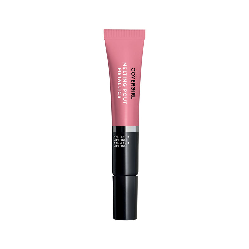 COVERGIRL Melting Pout Metallics Liquid Lipstick, Unplugged, 0.3 Ounce (packaging may vary) COVERGIRL