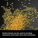 100g 1000 PCS Keratin Glue for Hair Extensions - Fusion Hair Tools Hair Extension Fusion Tips Rebond Granules Beads LEEONS