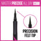 Maybelline New York Eyestudio Master Precise All Day Liquid Eyeliner Makeup, Matte Black, 0.034 Fl Oz Maybelline New York