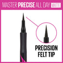 Maybelline Eyestudio Master Precise All Day Liquid Eyeliner, Matte Black, 0.034 Ounce Maybelline New York