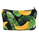FUNFUN HOME Cosmetic Bags, Mini Makeup Bags for Women, Functional Makeup Pouch Travel Makeup Case with Zipper, Waterproof Toiletries Organizer Bag, Cute Makeup Bags Ideal Gifts for Girls (Banana) FUN FUN HOME
