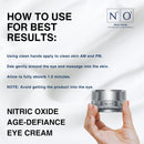 N1O1 Age-Defiance Eye Cream - Day & Night Moisturizer with Nitric Oxide, Hyaluronic Acid, Complex Peptides, Ceramides - Hydrating Eye Cream for Dark Circles, Wrinkles, Fine Lines, Puffiness - 0.5 oz. Infinity Warehouse