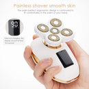 Electric Razor for Women Painless Leg Shaver Hair Remover for Leg Face Lips Body Arm Cordless Bikini Trimmer Lady Wet Dry Instant Shaver Waterproof and USB Rechargeable-As Seen As On TV hukunos