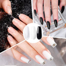 Poly Gel Nail Polish Set - Candy Lover Black White Clear 3 Popular Colors Nail Extension Gel Kit Enhancement Builder Gel, Quick Starter Soak Off UV LED 20g Tubes in Gift Box Candy Lover