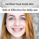 Braces Wax,10 Pack. Dental Wax for Braces. Unscented & Flavorless - Premium Orthodontic Wax for Braces.10 Pack- 50 Total Wax Strips, FREE Storage Case. Food Grade Brace Wax. FRESH KNIGHT