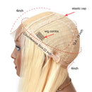 Beauhair 613 Blonde Straight Human Hair Wigs For Women With Baby Hair Lace Front Wigs Brazilian Virgin Human Hair Glueless Lace Wig(4×4 Lace Wig 22inch) Beauhair Store