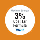 MG217 Psoriasis Medicated Conditioning 3% Coal Tar Shampoo 8 Fl Oz MG217