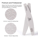 Makartt Nail File 100 180 Grit Zebra Nail Files for Acrylic Nails Poly Nail Gel Emery Boards Quality Nail Files 10 Best Pro Nail Filers Doubled Sides Washable Nail Art Manicure Pedicure Tools Makartt