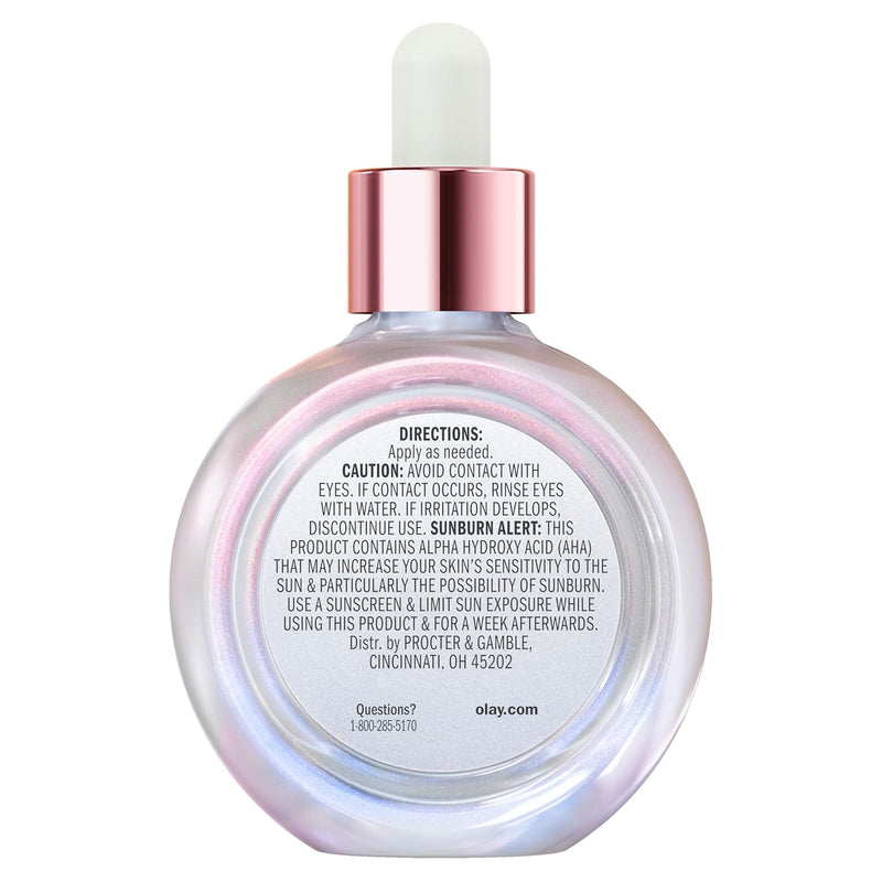 Olay Super Serum - Niacinamide, Vitamin C & E, Collagen Peptide, AHA - 5-in-1 Skin Care Benefits for Face - Healthy Glow, Brightening, Hydrating, Smoothing, Firming, Evens Tone, Anti-Aging, 1.7 Oz Infinity Warehouse
