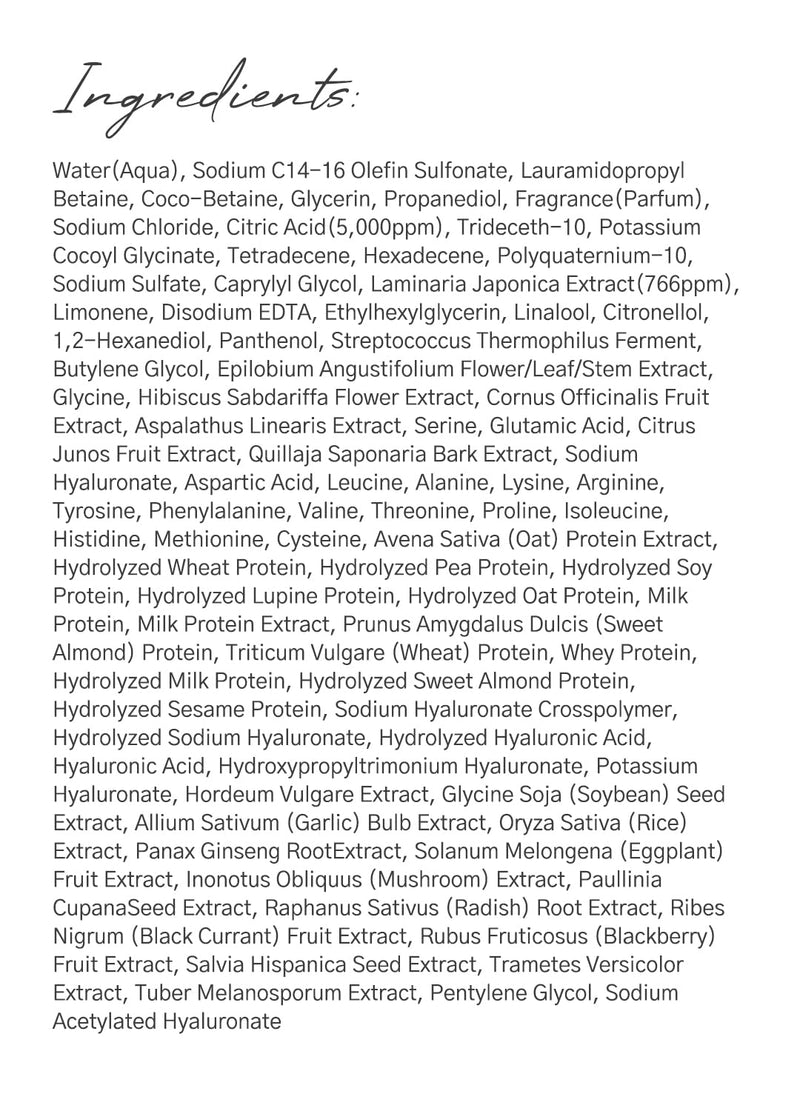 laferme Laminaria Shampoo with Organic Ingredient, Korean Clarifying Shampoo, Hydrating for Dry Hair, Strengthening for Weak Hair, Sulfate & Paraben-Free, for Women & Men, 33.8 FL OZ, Pine Eucalyptus Infinity Warehouse