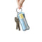 Beautyflier Clip-on Sleeve Chapstick Pouch Keychain Lipstick Holder Elastic Lip Balm Holder Travel Accessories Beautyflier