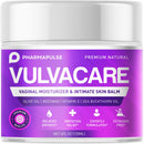 Pharmapulse Vaginal Moisturizer, Vulva Balm Cream, Intimate Skin Care, Menopause Support - Relieves Dryness, Itching, Burning, Redness, Chafing, Odor, Irritation - Estrogen Free 2oz Infinity Warehouse