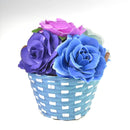 DRESHOW 5 Pack Flower Brooch Head Ornament Bride Women Rose Flower Hair Accessories Wedding Hair Clip Flamenco Dancer DRESHOW Store