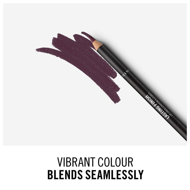 Rimmel Lasting Finish 8HR Lip Liner, 850 Underground, Pack of 1 Rimmel Store