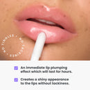 Wonderskin Lip Plumper Gloss - Lip Relapse Plumping Gloss for Fuller-Looking Hydrating, Non-Sticky High-Shine Finish Infinity Warehouse
