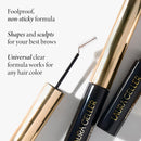 LAURA GELLER NEW YORK Sculpt-n-Stay 2-in-1 Waterproof Eyebrow Pencil & Brow Gel – Clear – Fills Sparse Brows, Defines & Sets – Smudge-Proof, Long-Lasting, Natural Finish Infinity Warehouse