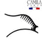 Camila Paris CP922B French Hair Clip for Women, Alligator Clip, Duckbill Girls Hair Claw Clips Jaw Fashion Durable and Styling Hair Accessories for Women, Strong Hold No Slip Grip, Made in France Camila