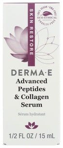 Derma E, Serum Advanced Peptides Collagen, 0.5 Fl Oz derma e