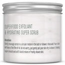 M3 Naturals Superfood Body Scrub with Collagen Stem Cell Exfoliating Face Scrub Body Exfoliator Fight Cellulite Fine-Lines Stretch Marks Spider Veins for Men Women Cucumber Aloe 12 oz M3 Naturals
