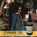 Chebe Hair Oil Made with Authentic Chebe Powder From Chad 2oz Roselle Naturals