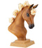 Breyer Horses Mane Beauty Horse Styling Head | SUNSET | Blonde Extra-Long Silky No Tangle Mane | 10" x 4.25" x 4.25" | Styling Book, Brush, Hair Coils, Hair Clips, Elastics | Horse Toy | Model