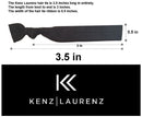 Hair Ties 20 Elastics Ponytail Holder Set No Crease Ribbon Bands (Orange) Kenz Laurenz