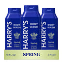 Harry's Men's Body Wash - Spring - (3 Pack) 18 fl oz - Shower Gel for Men - No Parabens, Sulfates, or Dyes Infinity Warehouse