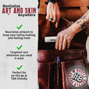 Hustle Butter Tattoo Aftercare - Portable Balm Stick - On The Go Tattoo Aftercare - Naturally Derived Vegan Cruelty Free - Mess Free - 1.6 oz Infinity Warehouse