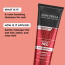 John Frieda Radiant Red Shampoo for Red Hair, Helps Enhance Red Hair Shades, with Pomegranate and Vitamin E, 8.3 Ounce (Pack of 2) John Frieda