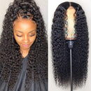 CYNOSURE 13x4 HD Transparent Lace Front Human Hair Wigs for Black Women 9A 180% Denisty Curly Lace Front Wigs Human Hair Pre Plucked with Baby Hair Natural Black Color 20inch CYNOSURE