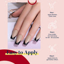 Beetles Gel Nail Polish Set - Classic Queen 6 Colors Glitter Red Black Nude Gel Polish Kit White Pink Glitters Nail Gel Polish Soak Off LED Gel Nail Kit Manicure DIY Home Gift for Women beetles Gel Polish Store